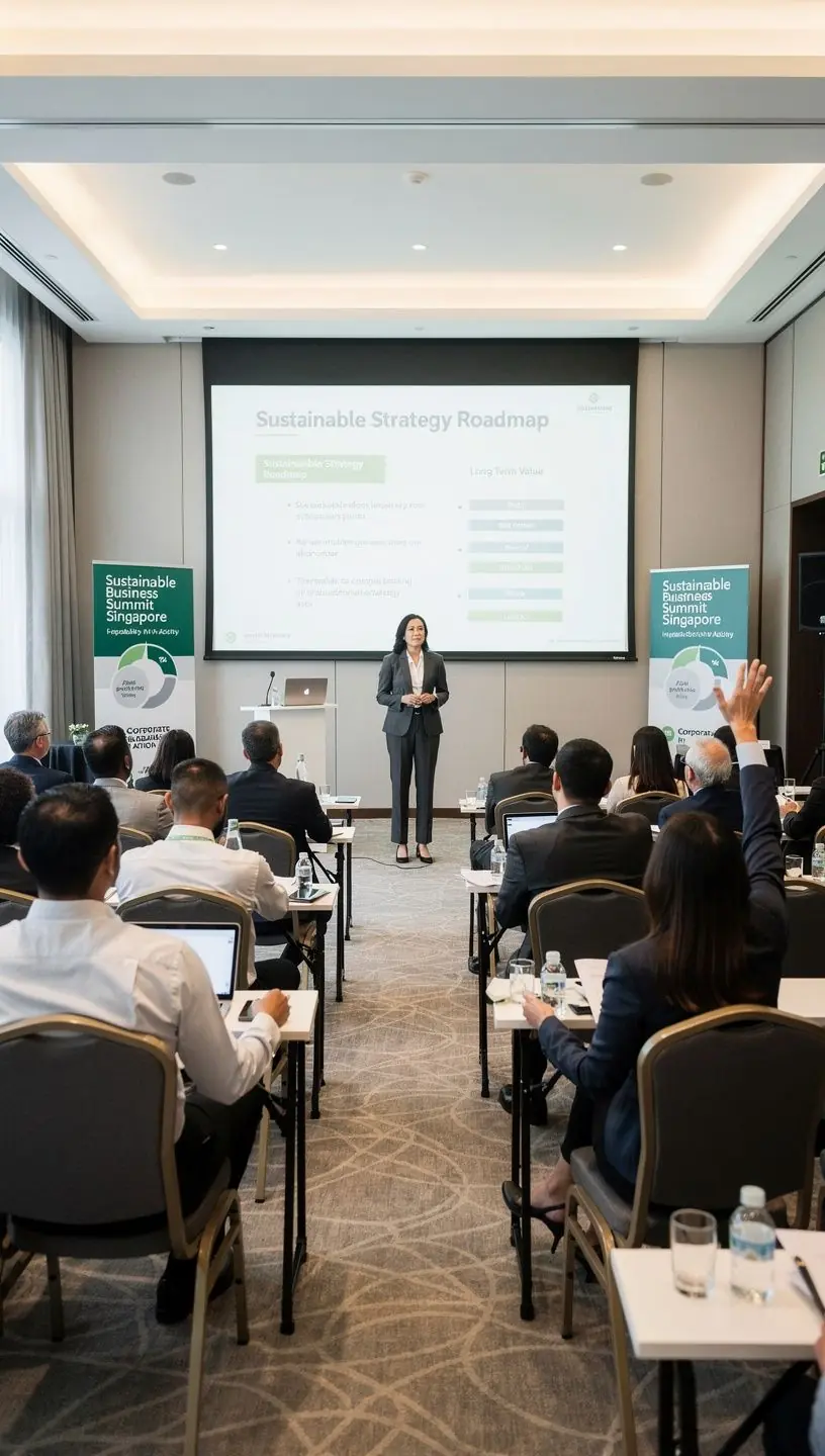 Professional business solutions illustration